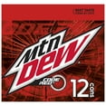 thumbnail image 4 of Mountain Dew Code Red Cherry Flavored Soda Pop, 12 fl oz, 12 Pack Cans, 4 of 6