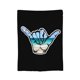 thumbnail image 1 of Manta de franela Shaka Aloha Hawaii, elegante edredón para una siesta, edredón de invierno para las cuatro estaciones, antimicrobiano, con control de olores, ligero y antiestático, unisex, 50 x 40, 1 of 5