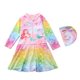 thumbnail image 1 of Traje de baño de una pieza estilo falda de color brillante falda de escamas de pescado Bikini disfraz de princesa para niños zhangyuxiang unisex, 1 of 2