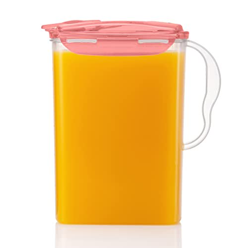 LocknLock Aqua Fridge Door Water Jug with Handle BPA Free Plastic