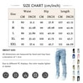 thumbnail image 2 of Men’s Slim Fit Distressed Ripped Jeans with Frayed Detailing and Classic Five Pocket Design for Casual Wear, 2 of 4