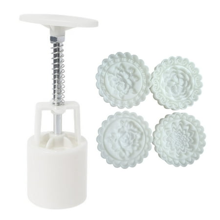 

BOOMTB Mooncake Mold Festival DIY Hand Press Mooncake Cutters Pastry Decorating Gadgets