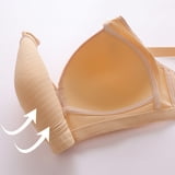 Npasoilc Wireless Support Bras for Women Full Coverage Plus Size Bras ...