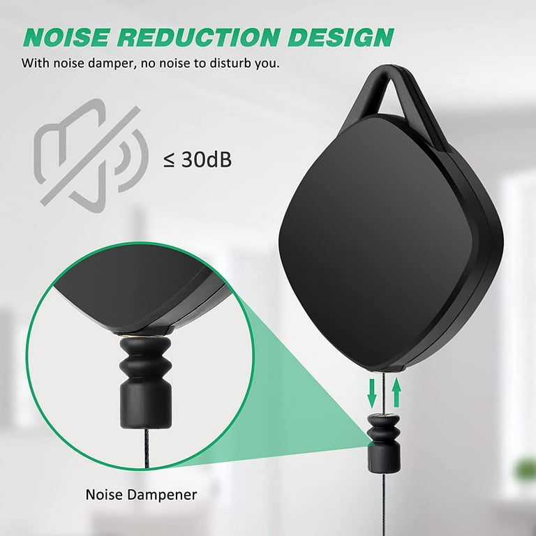 VR Cable Management, Packs Retractable Ceiling Pulley System VR