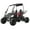 Black, variant on X-Pro Rover 110cc Gas Go Kart with Automatic Transmission w/Reverse, LED Headlights, Big 16" Wheels!