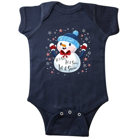 

Inktastic Holiday Snowman Gift Baby Boy or Baby Girl Bodysuit