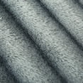 thumbnail image 6 of NC Faux Fur & Warm Fleece Blanket King Size 85"x93", A & B Printed Patterns 3-Ply Heavy Thick Microfiber Plush Blanket 8.5LB, Elephant & Dark Green, 6 of 8