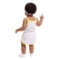thumbnail image 5 of Winnie the Pooh Baby Girls Sleeveless Graphic Romper with Matching Bow Headband, Sizes 0/3M-24M, 5 of 7