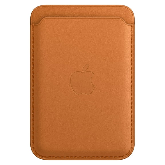 iPhone Leather Wallet with MagSafe - Golden Brown