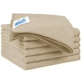 thumbnail image 1 of Homexcel Paño De Limpieza De Microfibra Marrón, Paquete De 6 Toallas De Microfibra De 12,5 X 12,5 Pulgadas Para Coches, Paño De Lavado De Coche Ultra Absorbente, Sin Pelusa, Sin Rayas, Trapos De Limpi, 1 of 5