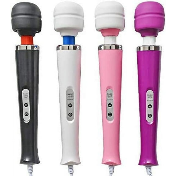 Powerful Massager for Women, Plug-in, 10 Frequency Switching, Waterproof Vibrator Silicone Female Adult,Pink