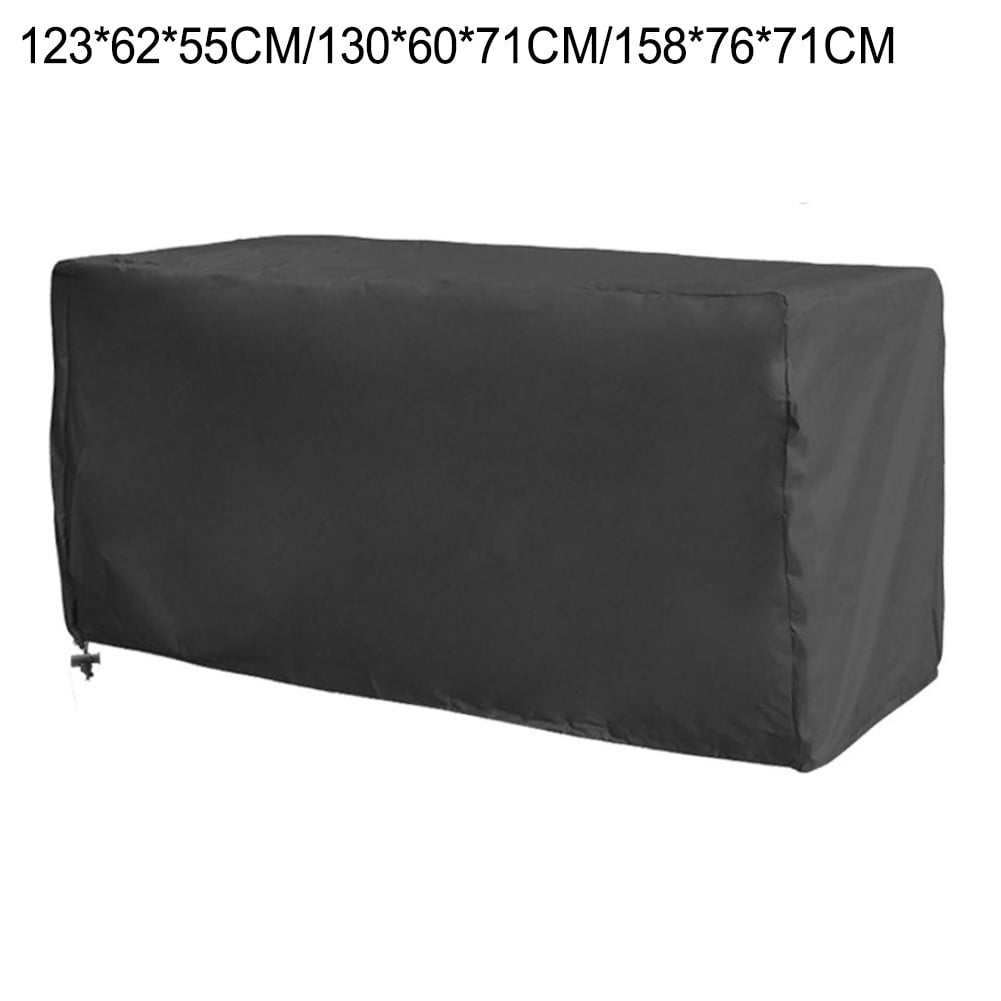 Ana Outdoor Patio Garden Furniture Waterproof Covers 210D Oxford Fabric Anti-UV Dust Proof Furniture Covers Large Deck Box CoverHome Decor