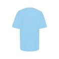 thumbnail image 2 of Fangasis Women Tee Sun Flower Print Tops Short Sleeve T Shirt Ladies Fashion Tunic Blouse Bohemian Work T-shirt Sky Blue M, 2 of 5