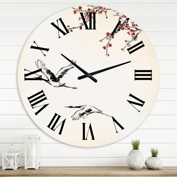 Designart 1 in Traditional Wall Clock