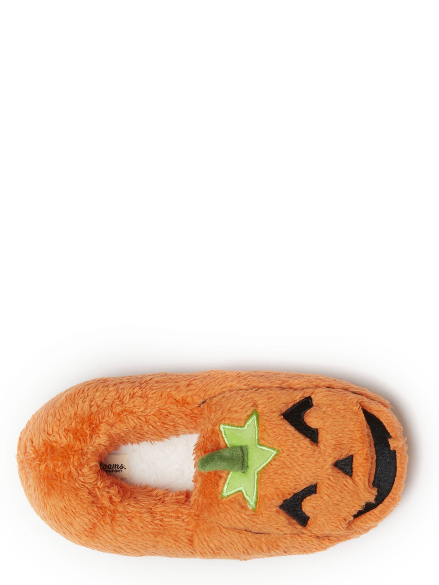 Dearfoams Unisex Men or Women’s Halloween Slip-On Plush Slippers