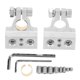thumbnail image 1 of Universal Car Battery Connectors Dual 1/0 and 8 Gauge Positive Or Negative Battery Terminal Kit, 1 of 5