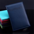 thumbnail image 1 of WIFKLSIIPG P^U Leather Passport and Card Holder Passport Holder, 1 of 1
