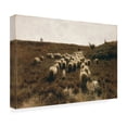 thumbnail image 3 of Anton Mauve 'The return of the Flock' Canvas Art, 3 of 3