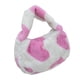 thumbnail image 4 of Bolso de hombro Fernando para mujer de felpa con diseño de corazón y cremallera, 4 of 8