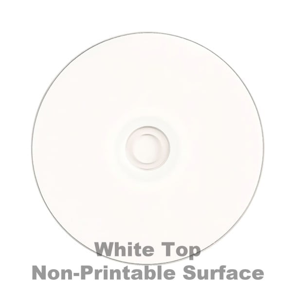 400 Pack Smartbuy 52X CD-R 700MB 80Min White Top (Non-Printable) Data Blank Media Recordable Disc