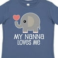 thumbnail image 4 of Inktastic Nanna Loves Me Grandchild Boys or Girls Toddler T-Shirt, 4 of 5
