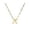 GoldA, variant on Necklaces & Pendants Elegant Gold Initial Necklace for Women A–Z Alphabet Letter Pendant Jewelry, 45+5cm, GoldK