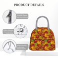 thumbnail image 4 of Disketp Vintage maple leaf autumn Bolsa Térmica para Almuerzo, Lonchera con Abertura Amplia y Gran Capacidad, Organizador Reutilizable para Mujeres, Hombres y Adultos, 4 of 6