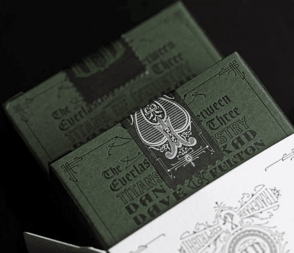 Smoke & Mirrors Anniversary Edition: Green (Twin Pack) Edition Playing Cards