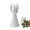 A#, variant on Angel Resin Animal Figurine, Decorative Tabletop Statue for Shelf, Desk, Mantel, Living Room and Seasonal Home Decor, for Practical Everyday Use at Home or While Traveling