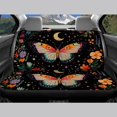 thumbnail image 5 of KUIFORTI Butterfly Car Seat Covers Full Set Black Automotive Seat Cover, Universal Fit Back Front Seat Covers, Soft Split Bench Rear Seat,Washable Seat Cover for SUV,Sedan,SUV,Van, 5 of 6