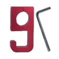 thumbnail image 5 of Motorcycle Bike Hook Assembly for Bottles Bags Handlebar Luggage Hanger Hook red, 5 of 7