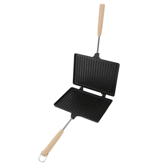 Hand Hand Maker Multifunctional Double Sided Prevent Stick Hand Toaster Maker For Home Breakfast