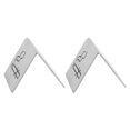 thumbnail image 1 of No Smoking Tabletop Sign, 2PCS Table No Smoking Warning Sign Space Saving Double Sided Tent Style Design  for Offices, 1 of 7