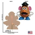 thumbnail image 2 of Advanced Graphics Mr Potato Head Cardboard Stand-Up, Life Size, 3 ft, 2 of 4