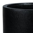 thumbnail image 5 of SAFAVIEH Braslen Concrete Modern Solid Round Patio Planter, Black, 5 of 6