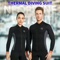thumbnail image 4 of Chaqueta de buceo Sonducket a prueba de frío Material de nailon Mujer Negro S, 4 of 6