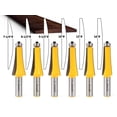 thumbnail image 4 of Yonico Guitar Finger Board Radiusing Router Bit Set 6 Bit 1/2-Inch Shank 13601, 4 of 4