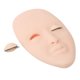 thumbnail image 1 of Cabeza De Maniquí De Pestañas, Cabeza De Maniquí De Extensión De Pestañas Simulada Portátil Con Párpado Reemplazable Para Maquillaje Para Salón De Belleza, 1 of 7