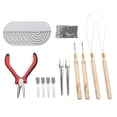 thumbnail image 2 of Kit De Herramientas Microlink, Kit De Herramientas De Extensión De Cabello Con Enhebrador De Bucle Con Hojas De Aislamiento Térmico Para Todos Los Estilos De Cabello, 2 of 7