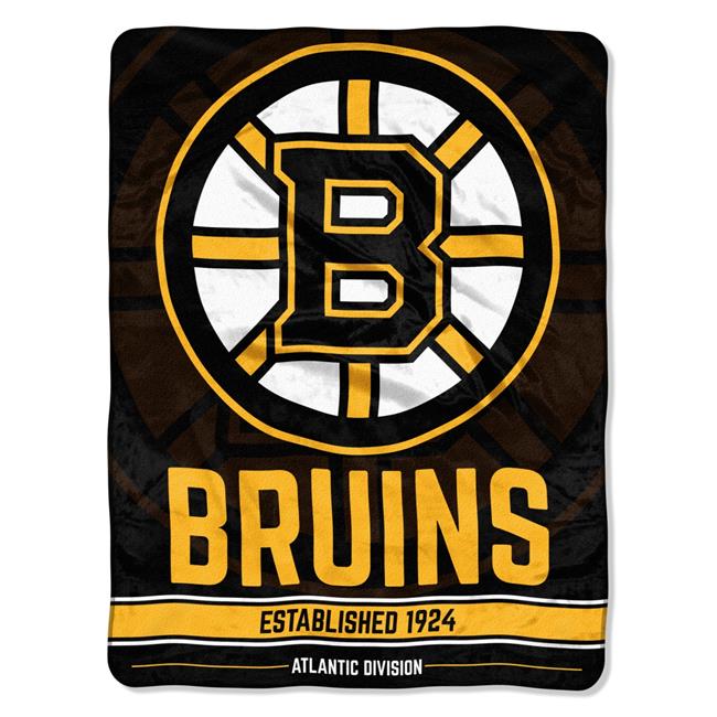 NHL Boston Bruins ?Breakaway? 46?x 60? Micro Raschel Throw