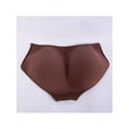 thumbnail image 2 of Luxsea Women One-piece Pure Color Briefs Seamless Padded Full Butt Hip Enhancer Panties, 2 of 2