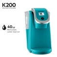 Keurig K200 Single Serve Turquoise KCup Pod Coffee Maker