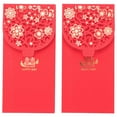 thumbnail image 5 of 10PCS Chinese Red Envelopes Lucky Money Envelopes Wedding(7X3.4 In), 5 of 6