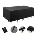 thumbnail image 4 of Patio Garden Furniture Covers Waterproof Outdoor Chair Case Sofa Table And Chair Dustproof Cover Black, 4 of 5