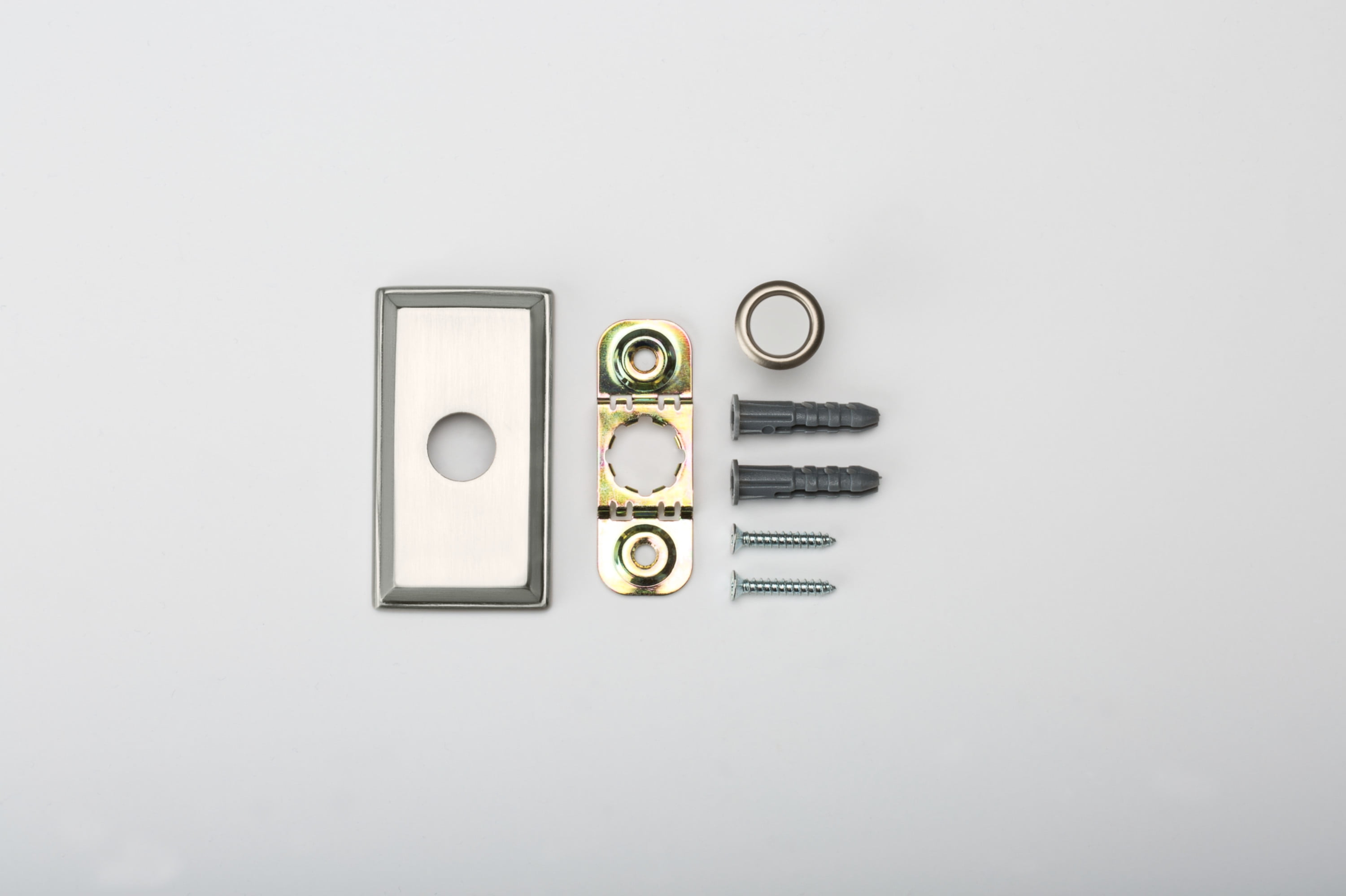 Baldwin 4860402 3" X 1-1/2" Illuminated Rectangular Door Bell From The Estate Collection -