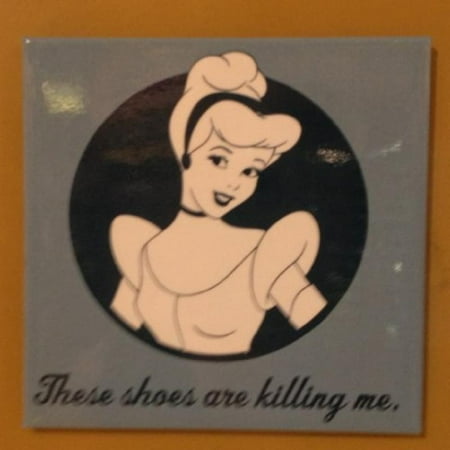 Disney Park Cinderella Magnet- These Shoes Are Killing Me