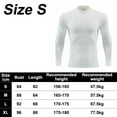 thumbnail image 2 of Men's UPF 50+ Long Sleeve Compression Shirts, Athletic Workout Shirt, Water Sports Rash Guard, 2 of 5