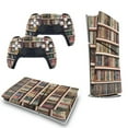 thumbnail image 5 of 3D Wooden Bookshelf Print PS5/PS5 Pro/PS5 Slim Digital Disc Skin Sticker For Console And Controller Skins, 5 of 7