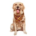thumbnail image 5 of Naloa Almond Nuts Dog Bandanas 1PC Washable Triangle Dog Scarfs Premium Durable Fabric, for Small Medium Large Dogs and Cats, 5 of 6