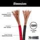 thumbnail image 3 of Cable de altavoz InstallGear calibre 14 (30,48 m) rojo/negro, 3 of 7